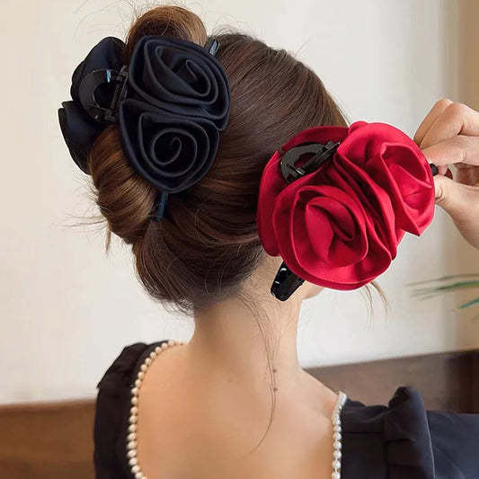 French Black Wine Red Festival Christmas Hair Accessory