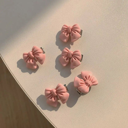 Pink Rose Flower Heart Hair Accessory