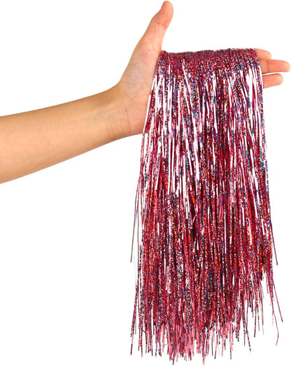 Gold Christmas Tinsel Icicles - 2000 Strands