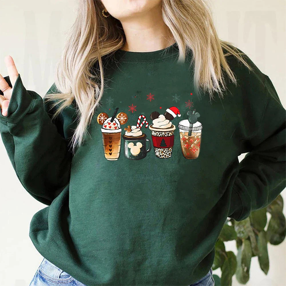 Gingerbread Coffee Magic Kingdom Christmas Hoodie