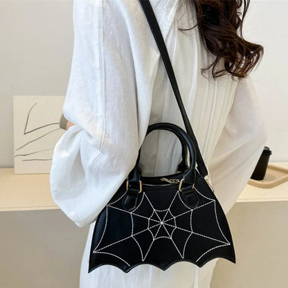 Halloween WingCreative Novelty Bat Leather Crossbody PU Fashion Women's Bag