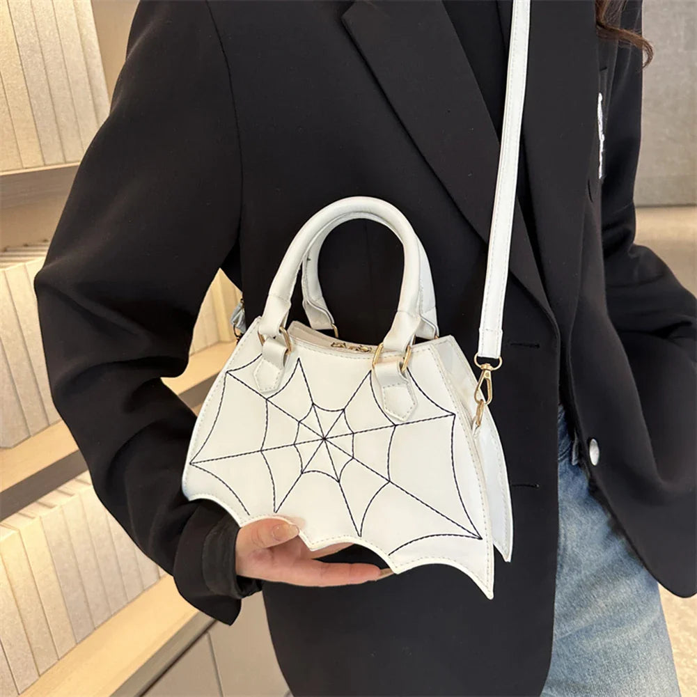 Halloween WingCreative Novelty Bat Leather Crossbody PU Fashion Women's Bag