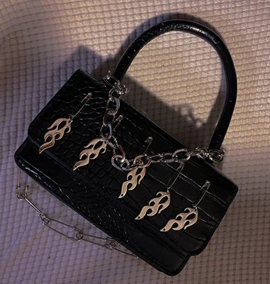 Harajuku Punk Messenger Spider Rabbit Cross Dark Gothic Spice Bag