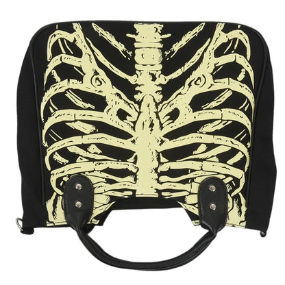 Luminous Female Skeleton Crossbody Casual Punk Skulls Designer Bones Fashion Rock Gothic Bag