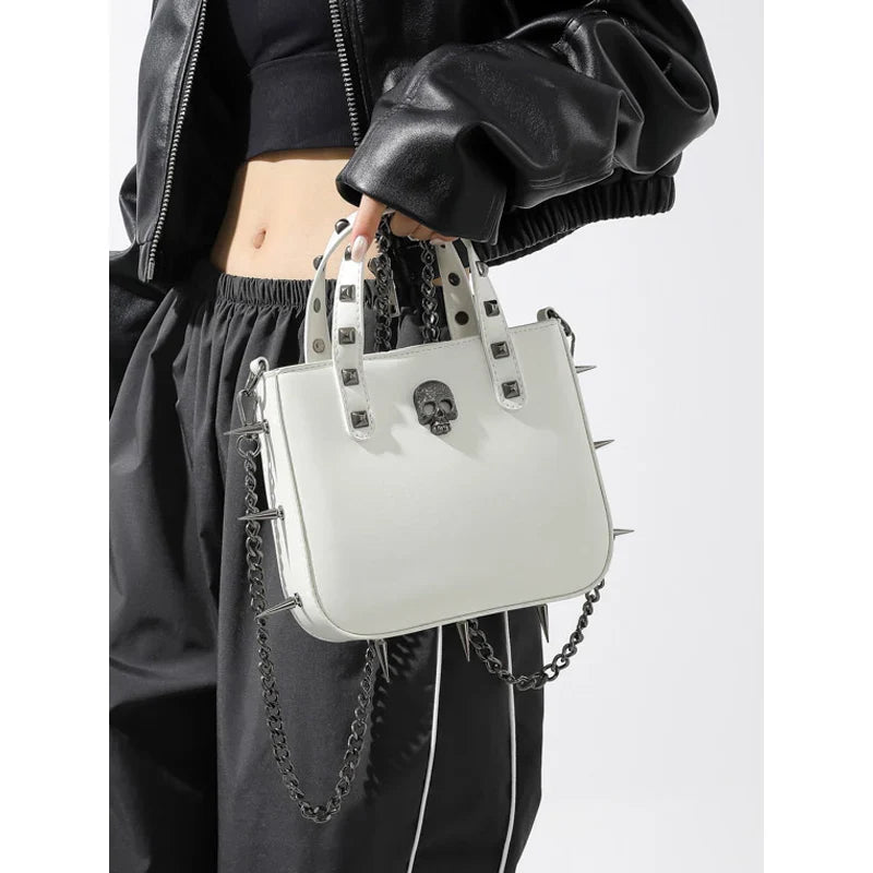 Sharp Metal Rivets Harajuku Gothic Dark Cute Punk Goth Bag