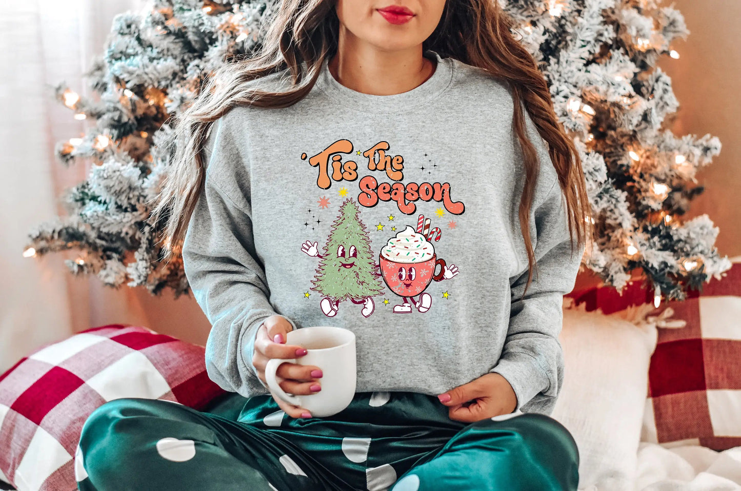 Cute Tree Cups Christmas Hoodie - Popular Gift