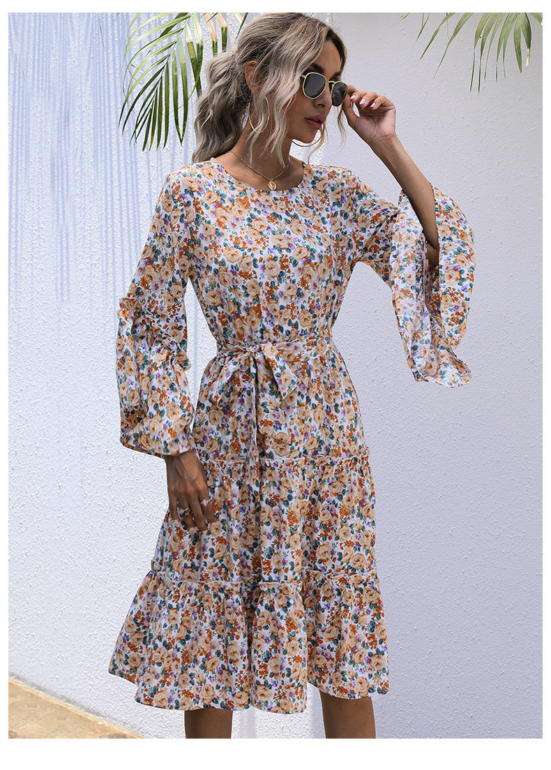 Wholesome Floral Boho Maxi Dress