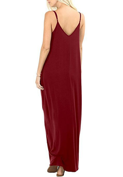 Olivian Pocketed Maxi Dress - Orchid