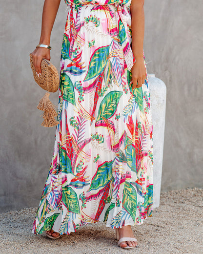 Greenhouse Pleated Maxi Dress