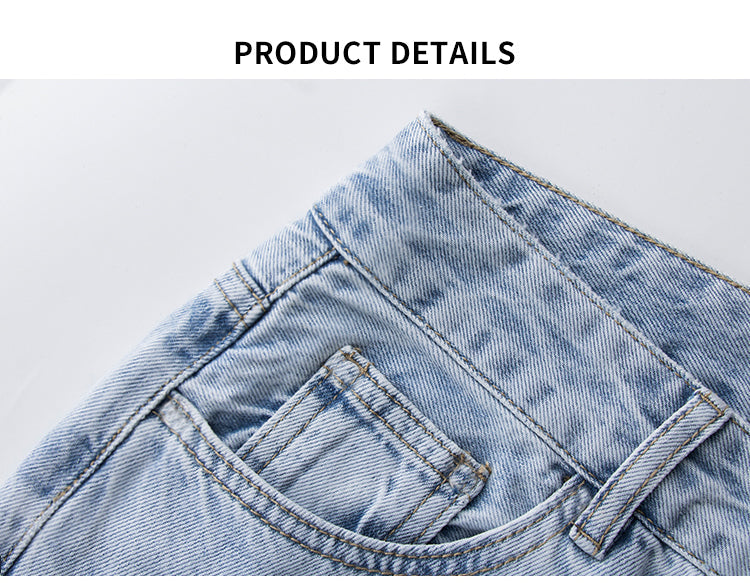 KittenAlarm - Low Rise Jeans Women Baggy Jeans New Fashion Straight Leg Pants Y2k Denim Trousers Blue Vintage Mom Loose Low Waist Jeans