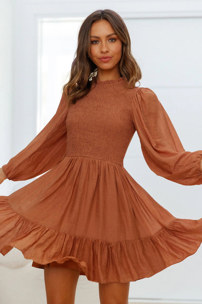 Vara Chiffon Ruffle Dress - FINAL SALE