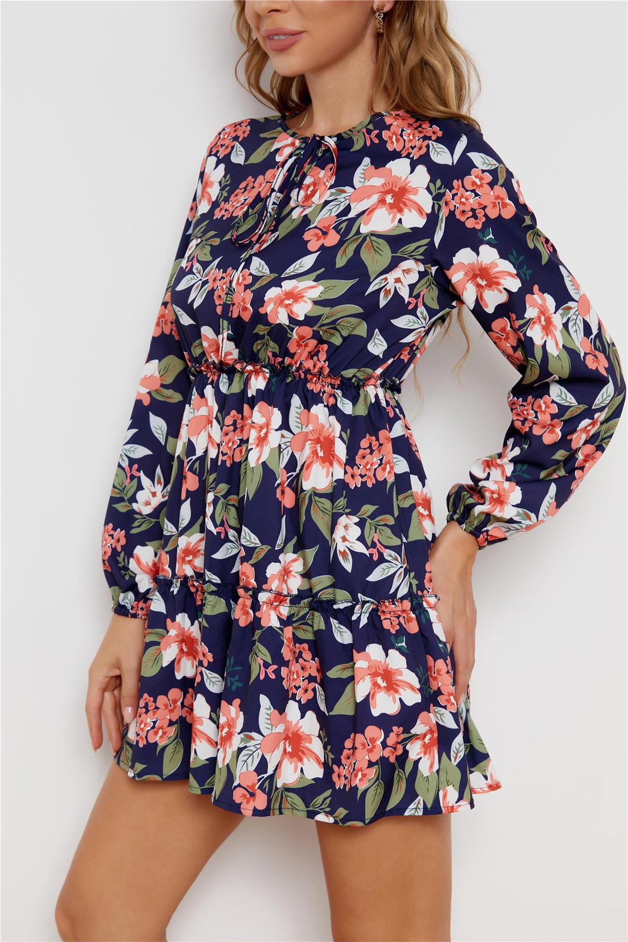 Aleyna Floral Ruffle Tiered Dress - FINAL SALE