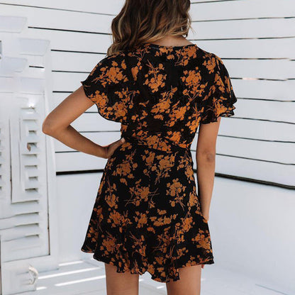 Wish You Well Floral Versatile Kimono Dress