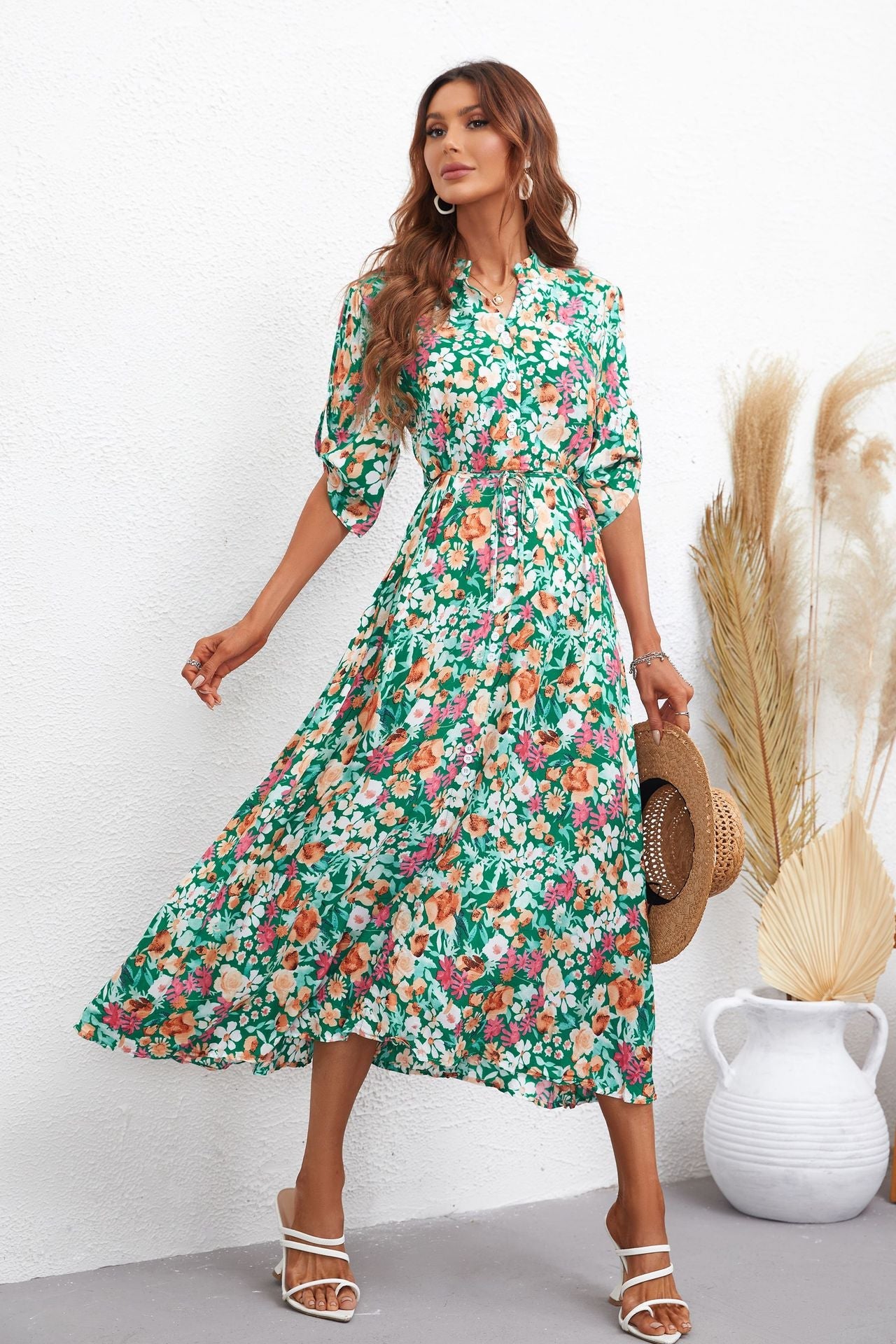 Lost Soul Floral Maxi Dress