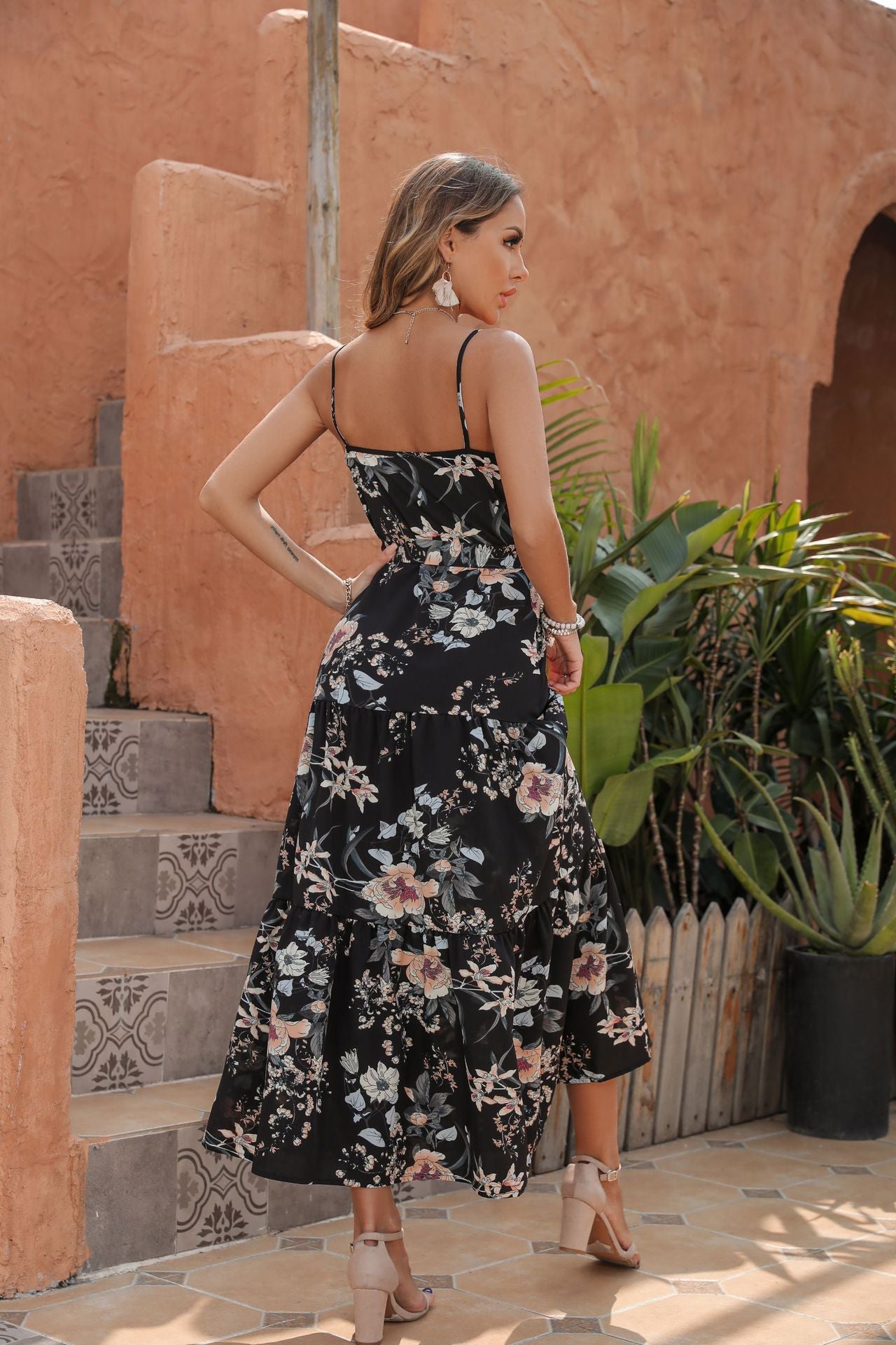 Searching For Balance Floral Maxi Dress