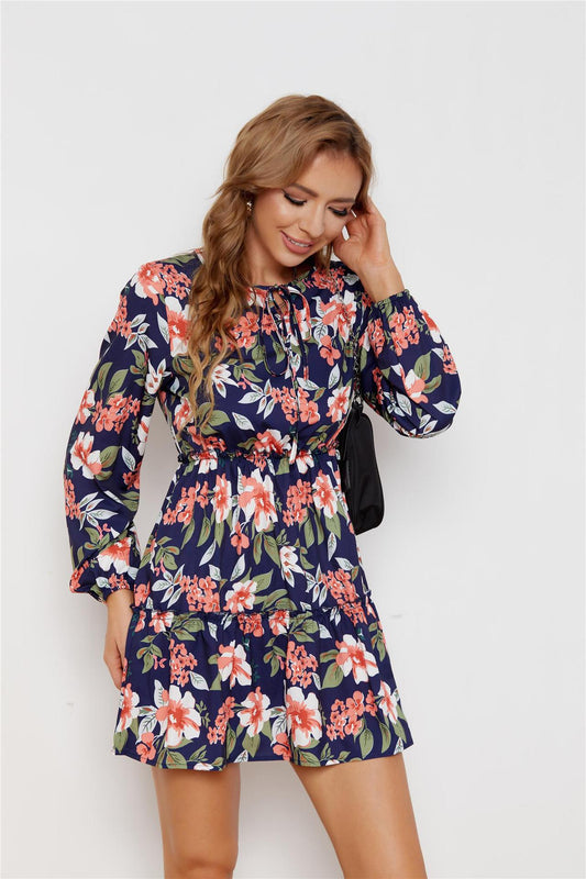 Aleyna Floral Ruffle Tiered Dress - FINAL SALE