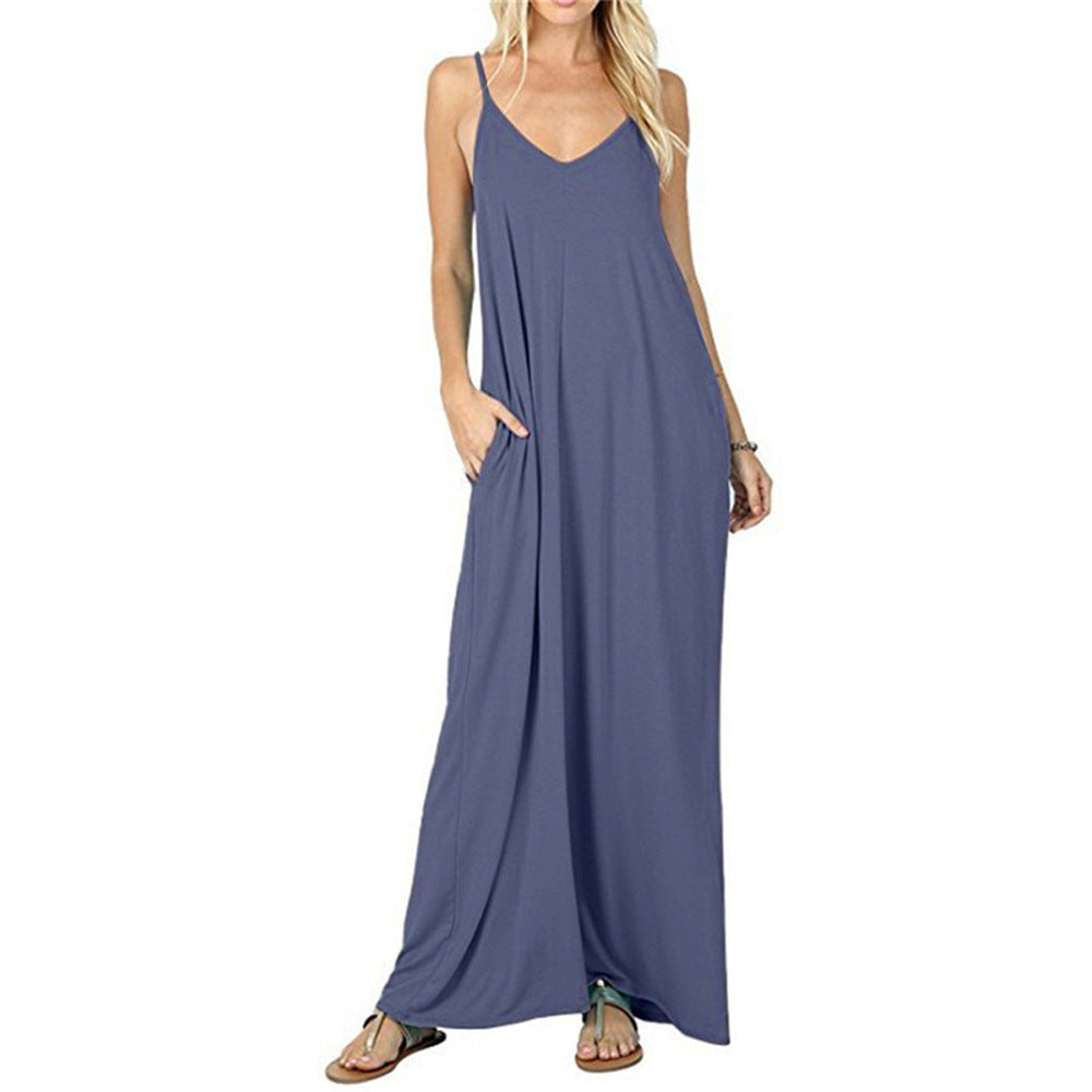 North Shore Pocketed Maxi Dress