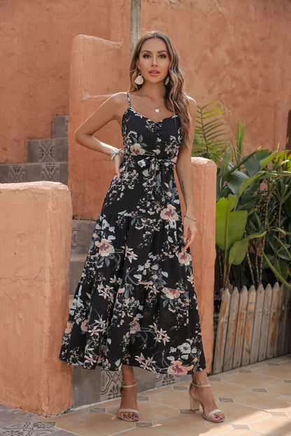 Searching For Balance Floral Maxi Dress
