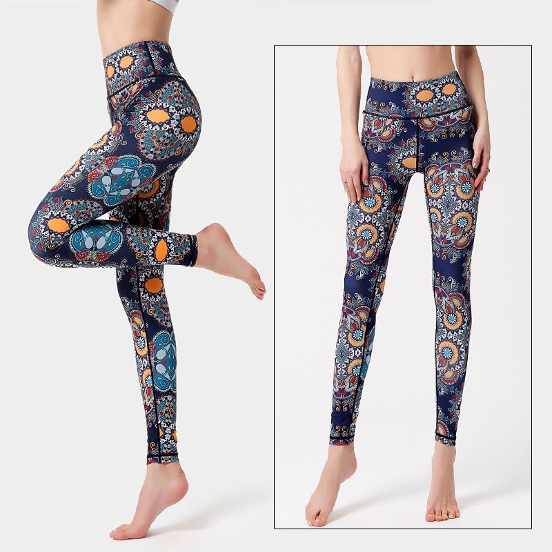 KittenAlarm - Mojoyce Cloud Hide Women Prints Sports Leggings Fitness Gym Yoga Pants High Waist Sexy Long Tights Running Trouser Workout Plus Size